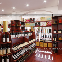 Thiết kế showroom rượu CorkSwine- Hà Nội